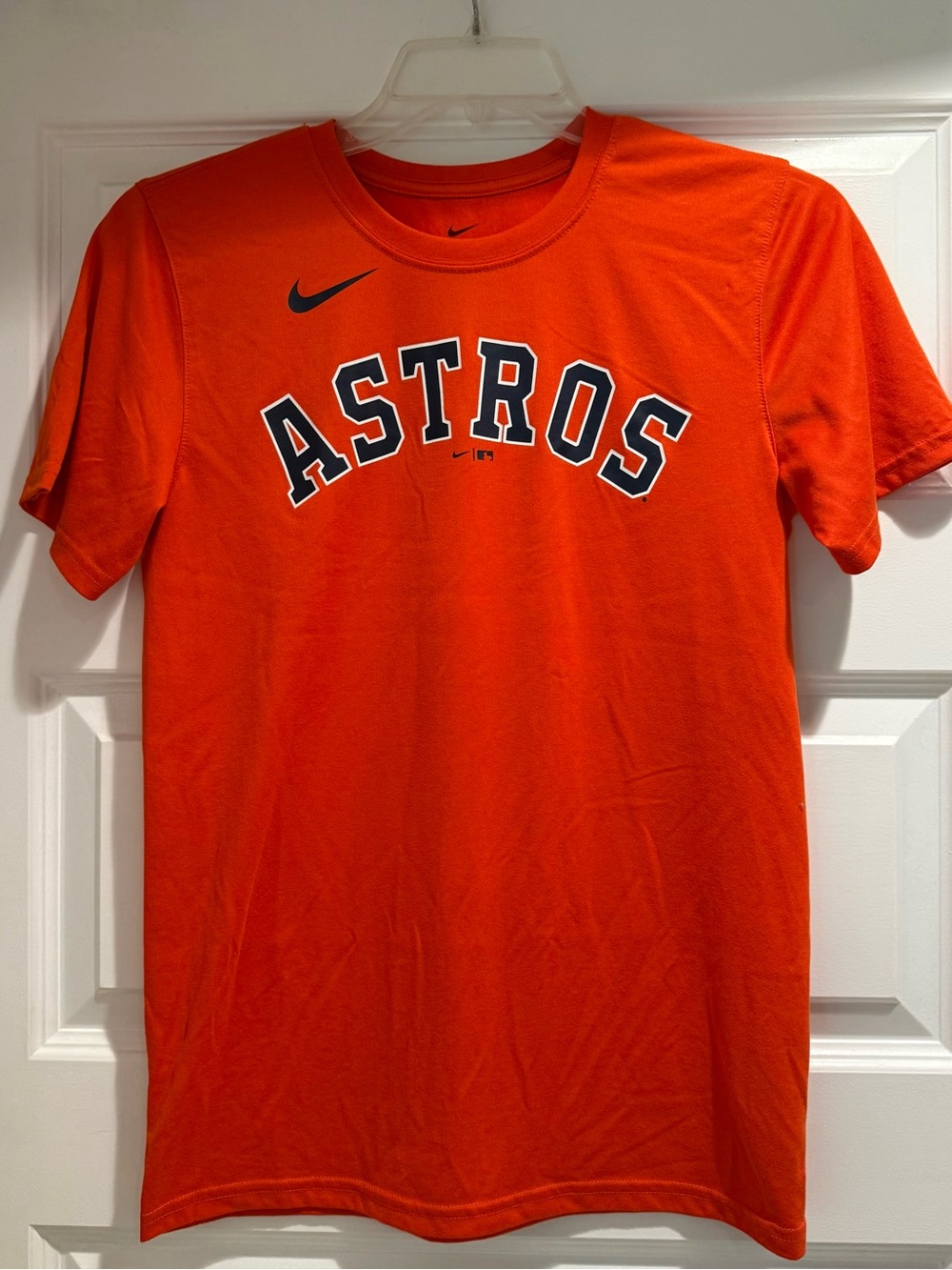 Nike Orange Astros Graphic Crew Tee